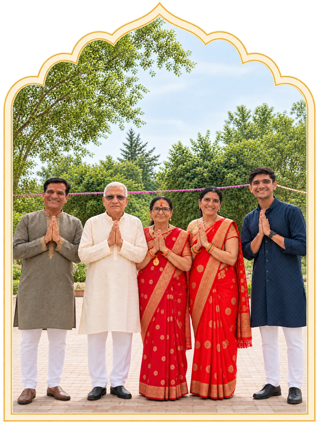 Pranshul with his family